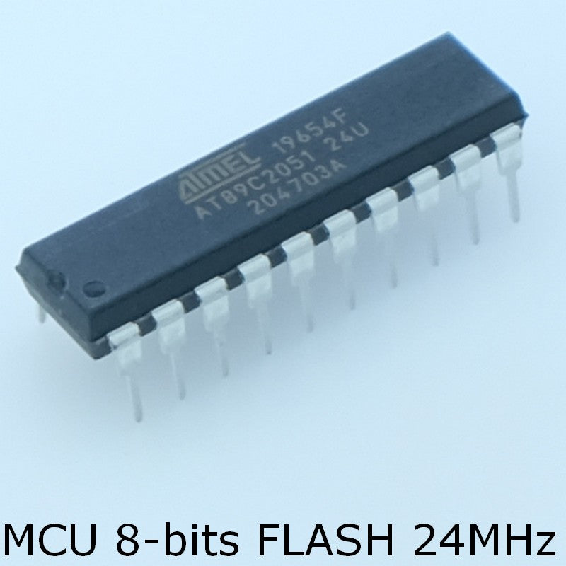 AT89C2051-24PU MCU 8-Bits 2K bytes DIP-20 Microchip - Distri-Compo