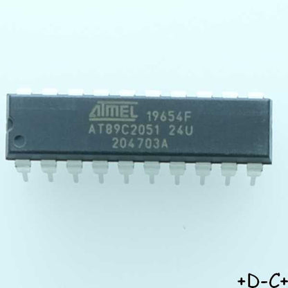 AT89C2051-24PU MCU 8-Bits 2K bytes DIP-20 Microchip RoHS