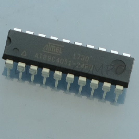 AT89C4051-24PU MCU 8-Bits flash 4K bytes DIP-20 Atmel