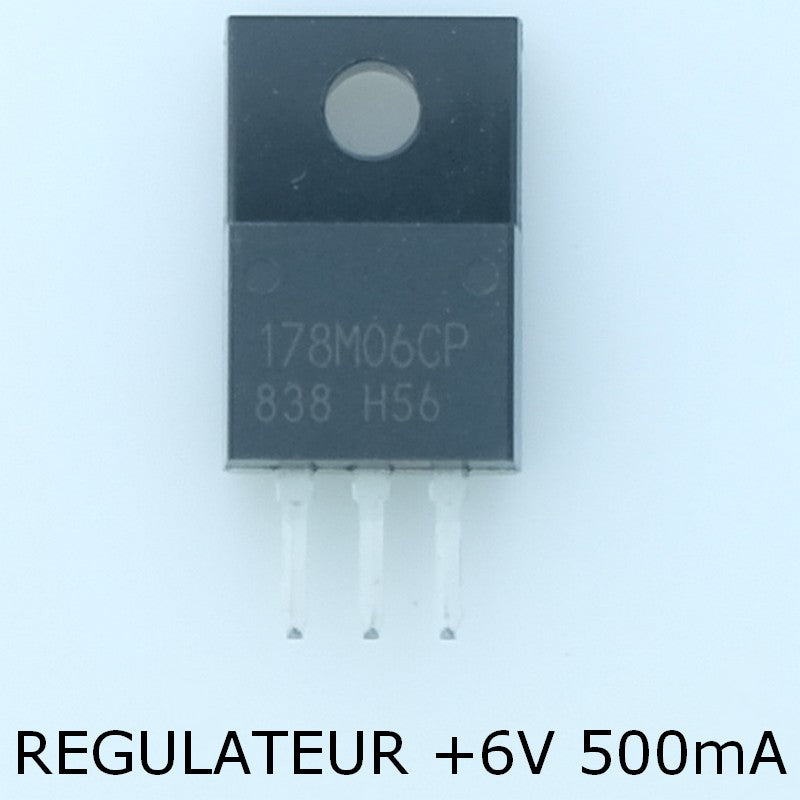 BA178M06CP-E2 Régulateur tension 6V 500mA TO-220CP-3 Rohm