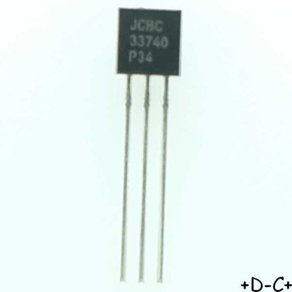 BC337-40 Transistor bipolaire NPN 45V 800mA TO-92 ONS RoHS