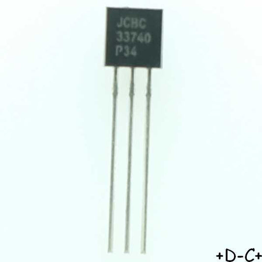 BC337-40 Transistor bipolaire NPN 45V 800mA TO-92 ONS RoHS