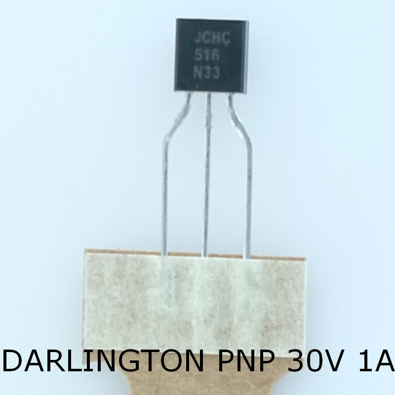 BC516 - BC516-D27Z Transistor PNP Darlington 30V 1A TO-92 ONS