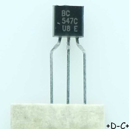 BC547C Transistor NPN 45V 100mA TO-92 Diotec RoHS
