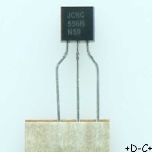 BC556B Transistor PNP 65V 100mA 500mW 200hFE TO-92 ONS RoHS