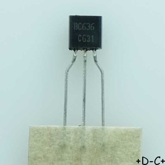 BC636 Transistor BJT PNP 45V 1A TO-92 ONS RoHS