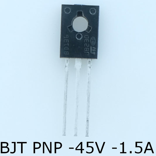 BD136 Transistor BJT PNP 45V 1.5A 1250mW SOT-32 STM