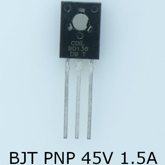 BD136 Transistor PNP 45V 1.5A TO-126 CDIL