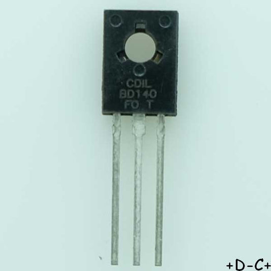 BD140 Transistor PNP 80V 1.5A TO-126 CDIL RoHS