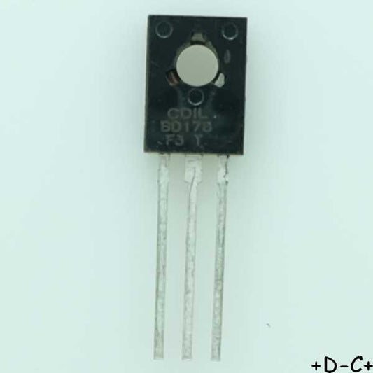 BD178 Transistor PNP 60V 3A TO-126 CDIL RoHS