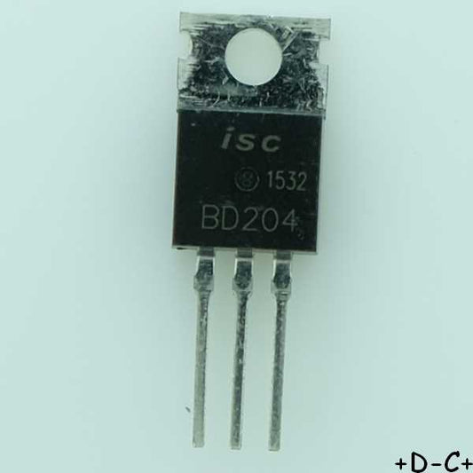 BD204 Transistor PNP 60V 8A TO-220 Inchange RoHS