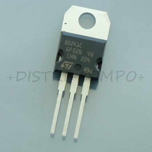 BD241C Transistor PNP BJT 100V 5A 40W STM RoHS