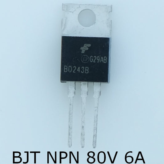 BD243B Transistor BJT NPN 80V 6A 65W TO-220AB Fairchild