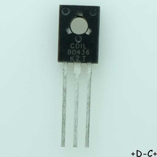 BD436 Transistor PNP 32V 4A TO-126 CDIL RoHS