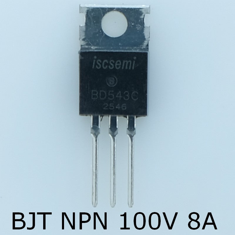 BD543C Transistor NPN 100V 8A TO-220 Inchange RoHS