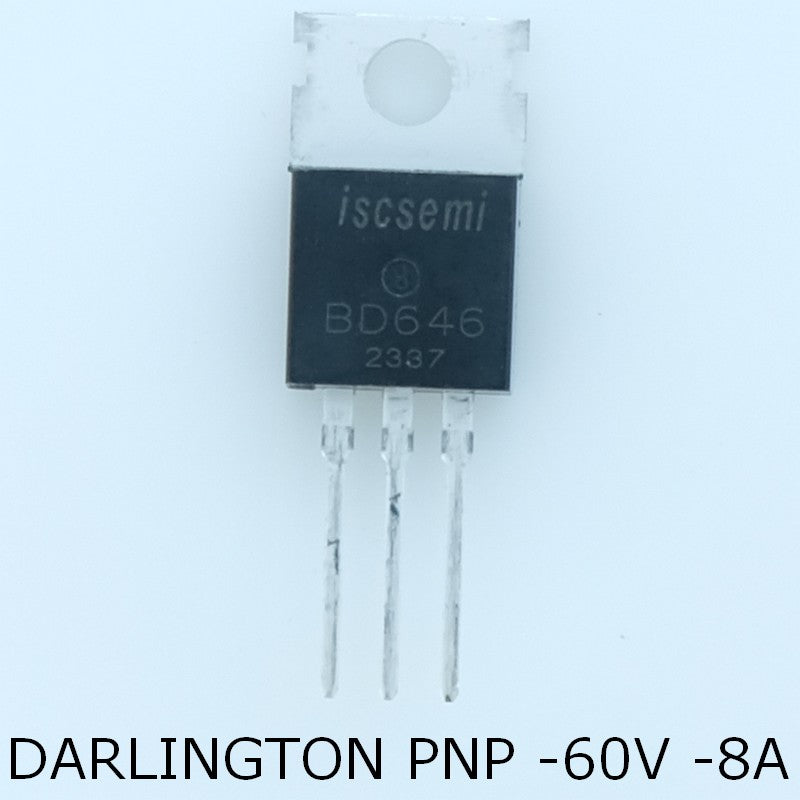 BD646 Transistor PNP 60V 8A TO-220 Inchange