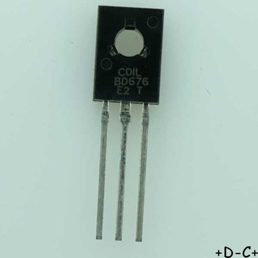 BD676 Transistor PNP 45V 4A TO-126 CDIL RoHS