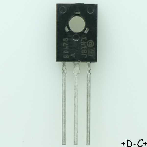 BD678A Transistor Darlington PNP 60V 4A TO-126 STM