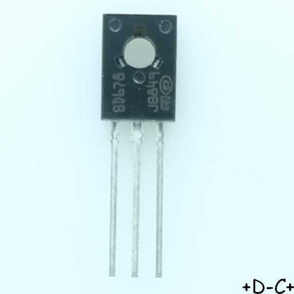 BD678 Transistor PNP 60V 4A TO-126 STM RoHS