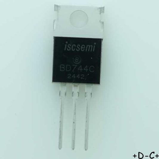 BD744C Transistor PNP 100V 15A TO-220 Inchange RoHS