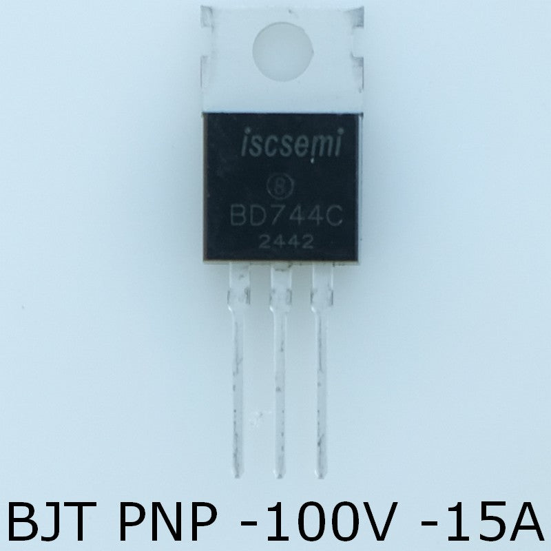 BD744C Transistor PNP 100V 15A TO-220 Inchange