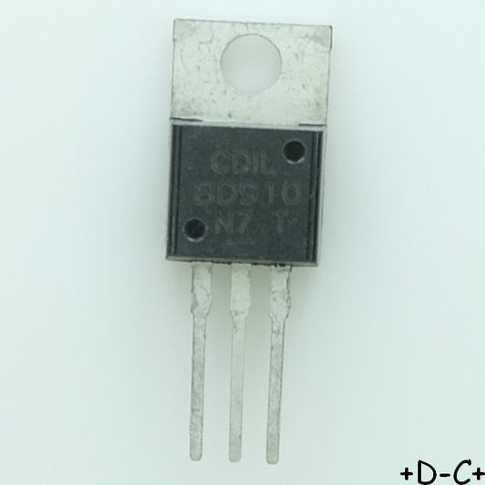 BD910 Transistor PNP 80V 15A TO-220 CDIL RoHS