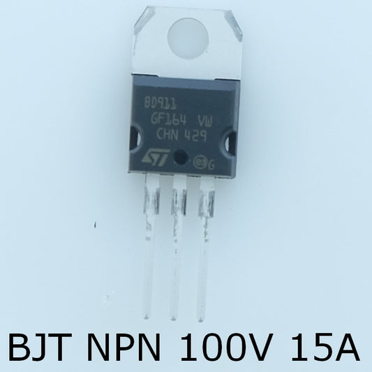 BD911 Transistor NPN BJT 100V 15A 90W STM
