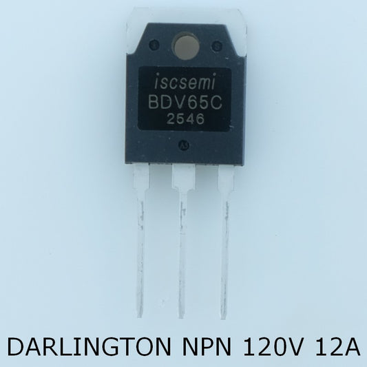 BDV65C Transistor NPN Darlin 120V 12A SOT-93 Inchange RoHS