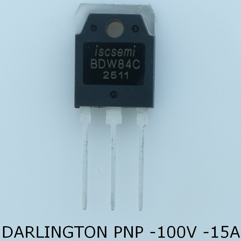 BDW84C Transistor Darlington PNP 100V 15A 150W TO-3P Inchange