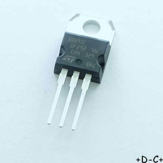 BDW93C Transistor NPN 100V 12A TO-220 STM RoHS