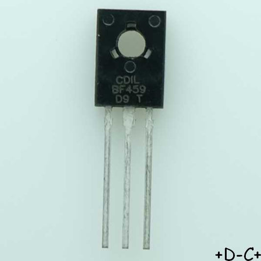 BF459 Transistor NPN 300V 100mA TO-126 CDIL RoHS