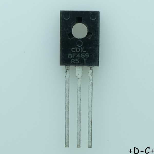 BF469 Transistor HF NPN 250V 30mA TO-126 CDIL