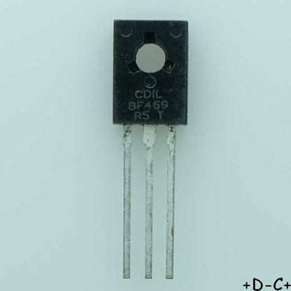 BF469 Transistor HF NPN 250V 30mA TO-126 CDIL RoHS