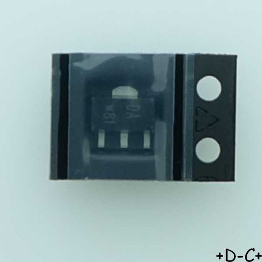 BF622 Transistor BJT NPN 250V 50mA 1100mW SOT-89 Nexperia RoHS