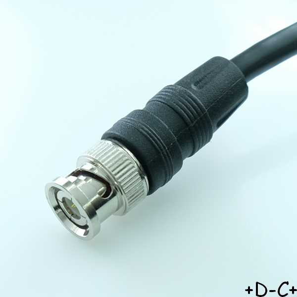 Cordon BNC male vers BNC male RG59 75ohms longueur 10m - Distri-Compo