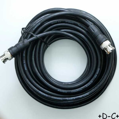 Cordon BNC male vers BNC male RG59 75ohms longueur 10m