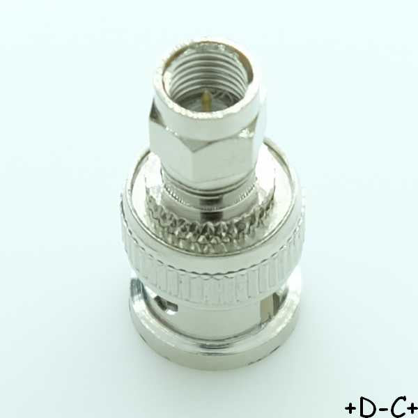 Adaptateur SMA mâle vers BNC mâle