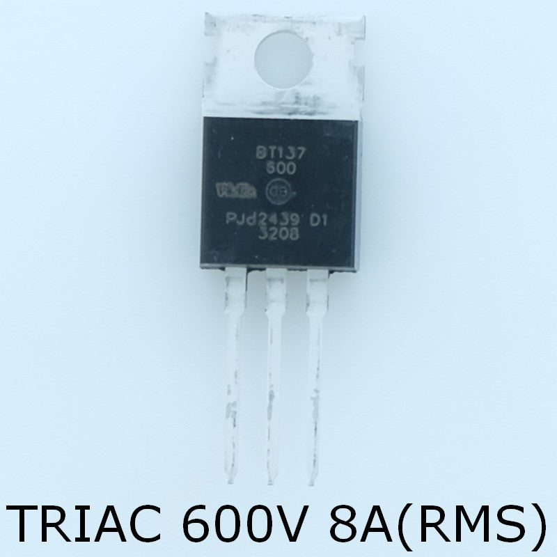 BT137-600 Triac 600V 8A TO-220AB WeEn Semiconductor - Distri-Compo