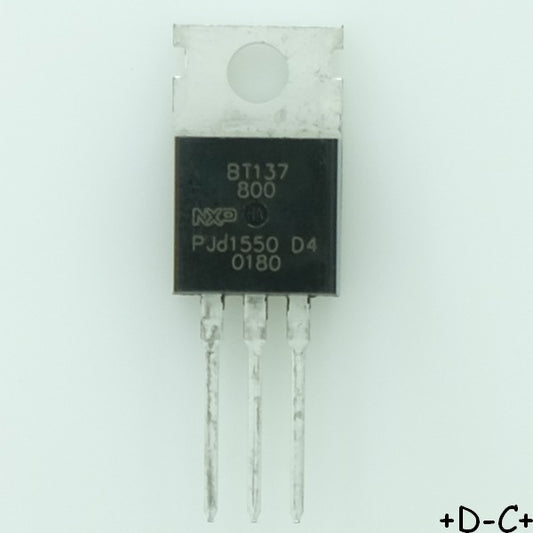BT137-800 Triac 800V 8A 35mA NXP RoHS