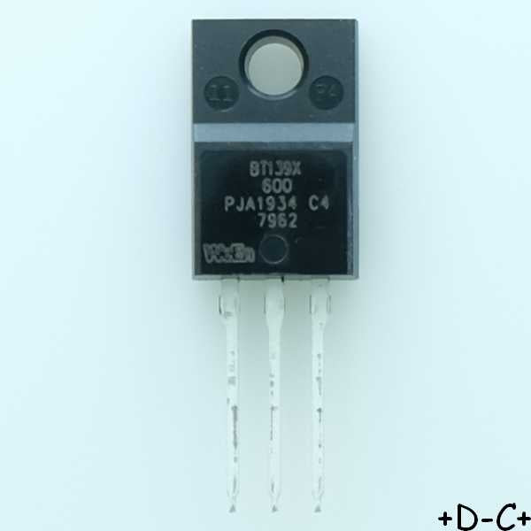 BT139X-600 Triac 600V 16A 35mA TO-220F WeEn