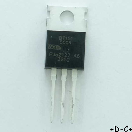 BT151-500R Thyristor 500V 12A 15mA TO-220AB WeEn RoHS