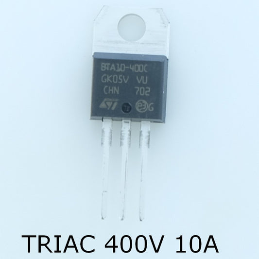 BTA10-400CRG Triac 400V 105A TO-220AB STM - Distri-Compo