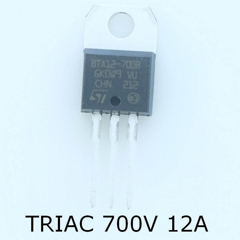 BTA12-700BRG Triac 700V 12A TO-220 STM - Distri-Compo