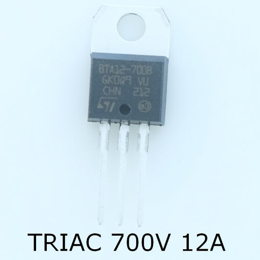 BTA12-700BRG Triac 700V 12A TO-220 STM - Distri-Compo