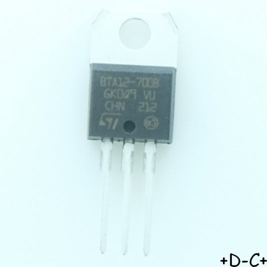 BTA12-700BRG Triac 700V 12A TO-220 STM RoHS