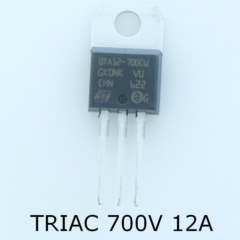 BTA12-700CWRG Triac 700V 126A TO-220AB STM - Distri-Compo