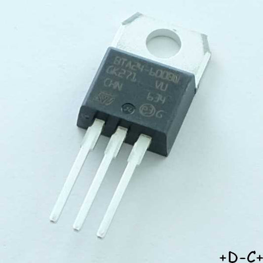 BTA24-600BWRG Triac 600V 25A 50mA TO-220 STM RoHS