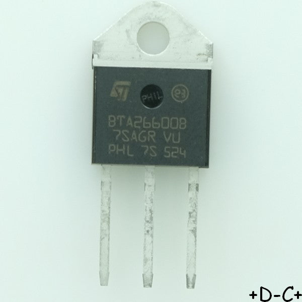 BTA26-600BRG Triac 600V 25A 50mA TOP-3 STM RoHS