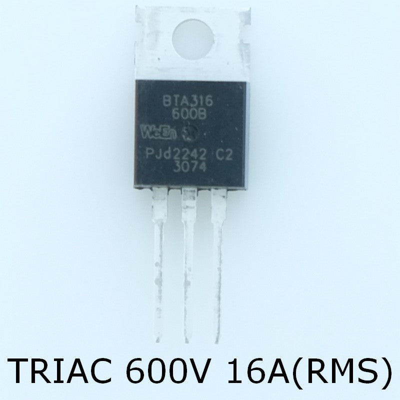 BTA316-600B Triac 600V 150A TO-220AB WeEn Semiconductor - Distri-Compo