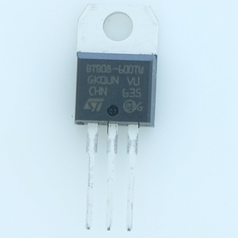 BTB08-600TWRG Triac 600V 8A 1.2V 10mA TO-220AB STM